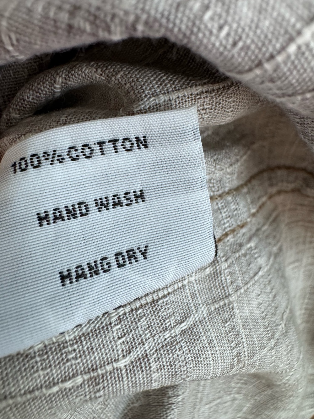 3sixteen Short-Sleeve Button-Down Textured Shirt in Taupe Brown - Picture 13 of 14